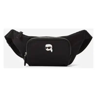 Ledvinka karl lagerfeld k/ikonik 2.0 nylon bumbag black