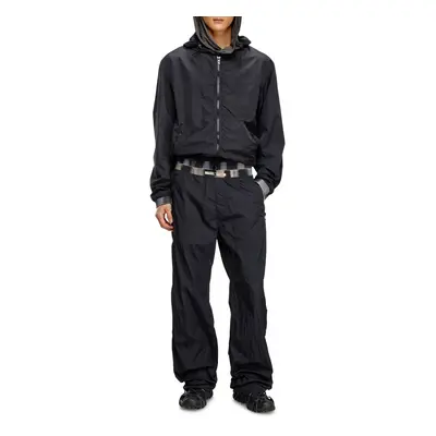 Kalhoty diesel p-post trousers black