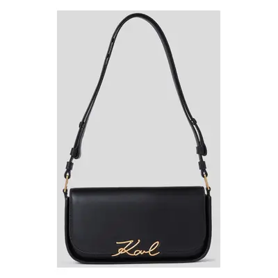 Kabelka karl lagerfeld k/signature cb black/vibration gold