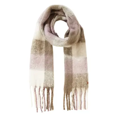 Šála camel active scarf dark khaki check