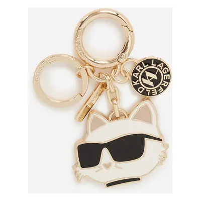 Klíčenka karl lagerfeld ikon choup charm keych light gold