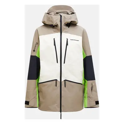 Bunda peak performance vertical gore-tex pro jacket avid beige