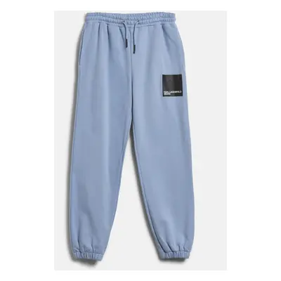 Tepláky karl lagerfeld jeans klj relaxed sweatpant eventide