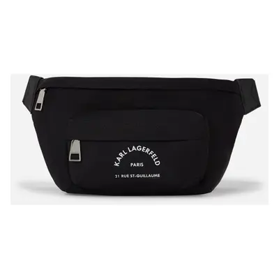 Ledvinka karl lagerfeld k/rsg nylon bumbag black