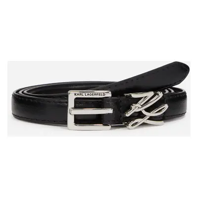 Opasek karl lagerfeld k/autograph slider h1,5 belt black