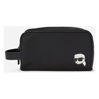 Kosmetická taška karl lagerfeld k/ikon nylon washbag black