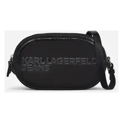 Crossbody karl lagerfeld jeans klj essential pu camera bag black