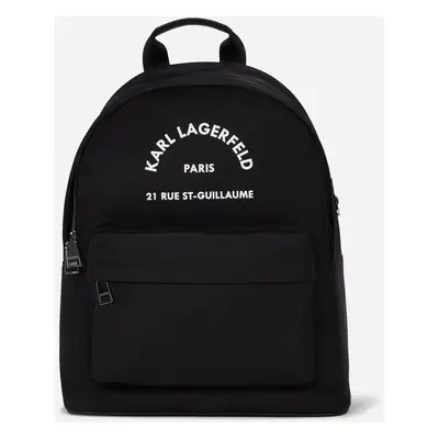 Batoh karl lagerfeld k/rsg nylon backpack black