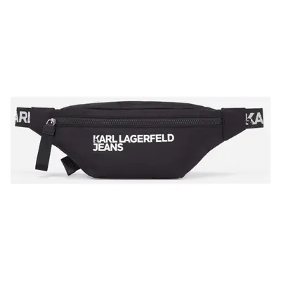 Ledvinka karl lagerfeld jeans klj essential nylon bumbag black