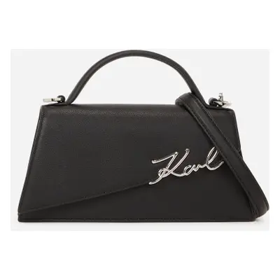 Kabelka karl lagerfeld k/signature slim crossbody black-nickel