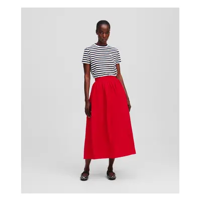 Sukně karl lagerfeld voluminous skirt racing red