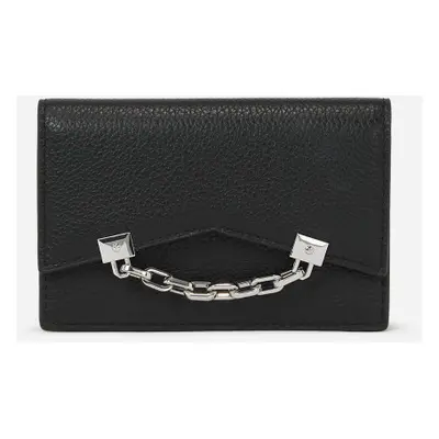 Peněženka karl lagerfeld k/seven grainy md flap wallet black