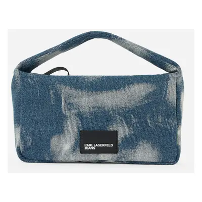 Kabelka karl lagerfeld jeans klj denim mini hobo bleached denim