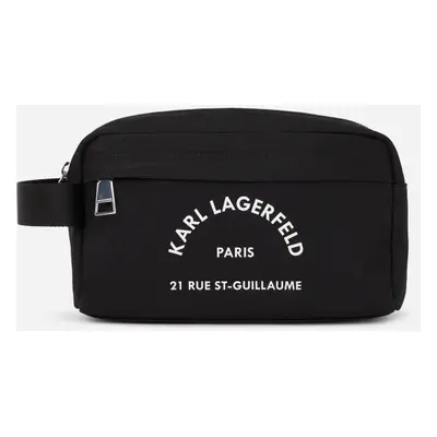 Kosmetická taška karl lagerfeld k/rsg nylon washbag black