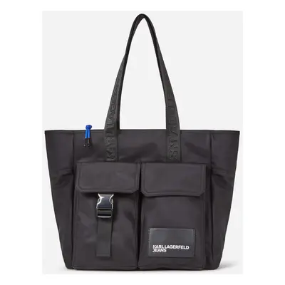 Taška karl lagerfeld jeans klj utility nylon tote black