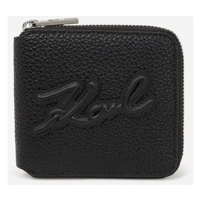 Peněženka karl lagerfeld k/skuare md z/a wallet grainy black