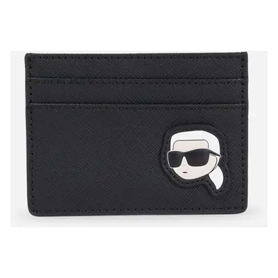 Pouzdro na platební karty karl lagerfeld k/ikon kore cardholder black