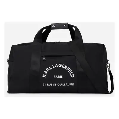 Taška karl lagerfeld k/rsg nylon weekender black