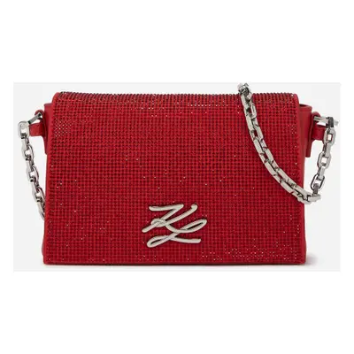 Kabelka karl lagerfeld k/autograph sp cb red embell klassic red embellishment