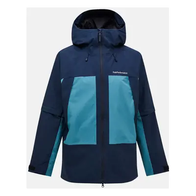 Bunda peak performance m edge insulated jacket blue shadow