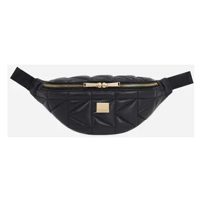 Ledvinka karl lagerfeld k/kuilt bumbag black