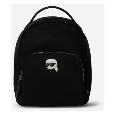 Batoh karl lagerfeld ikon nylon sm backpack black