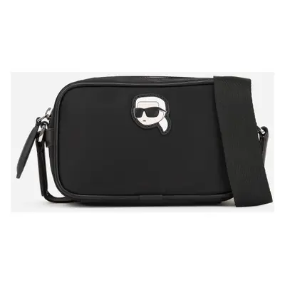 Crossbody karl lagerfeld ikon nylon camera bag black