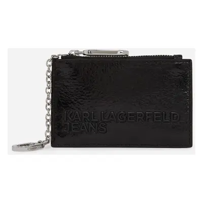 Pouzdro na platební karty karl lagerfeld jeans klj essential pu card holder black