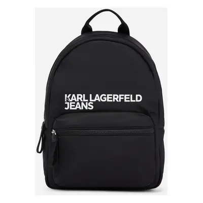 Batoh karl lagerfeld jeans klj essential nylon bp black