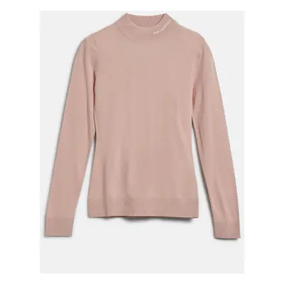 Rolák karl lagerfeld classic turtle neck rose smoke