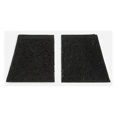 Manžetové knoflíčky karl lagerfeld k/essential huns pick cuffs black embellishment