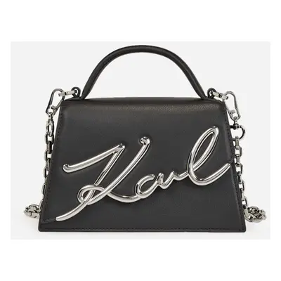 Crossbody karl lagerfeld k/signature 2.0 sm crossbody black/nickel