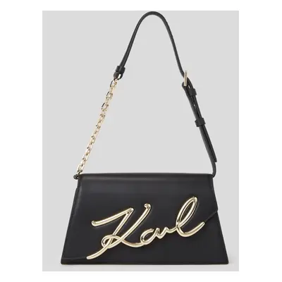 Kabelka karl lagerfeld k/signature 2.0 shoulderbag black/gold