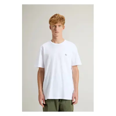 Tričko woolrich sheep tee bright white