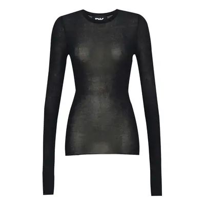 Svetr dkny l/s round neck sweat black