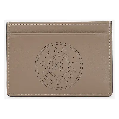 Pouzdro na platební karty karl lagerfeld k/circle cardholder ash grey