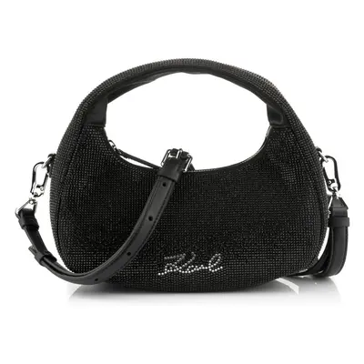 Kabelka karl lagerfeld k/evening signature sm hobo black