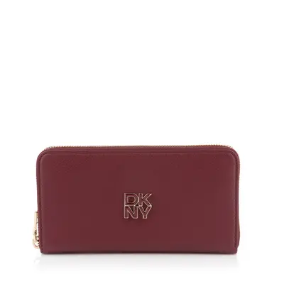 Peněženka dkny bushwick large zip a burgundy