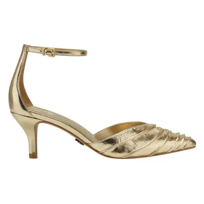 Sandále dkny vanda - ankle strap gold