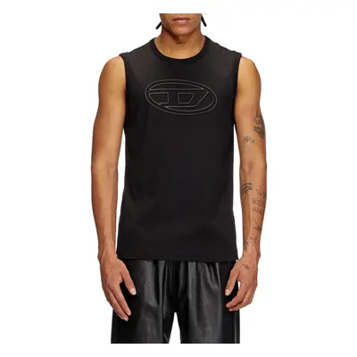 Tričko diesel t-bisco-bigoval tank top black