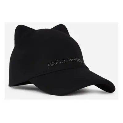 Kšiltovka karl lagerfeld k/essential choupette cap black