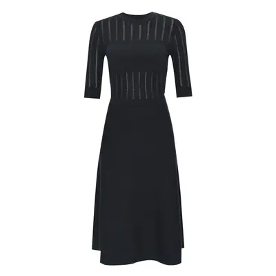 Šaty dkny l/s sweater dress black