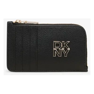 Peněženka dkny bushwick zip card ho blk/gold