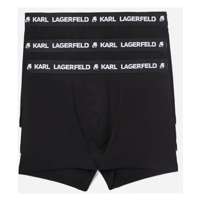 Spodní prádlo karl lagerfeld logo trunk set black