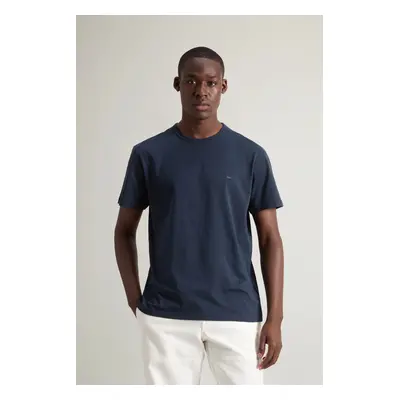 Tričko woolrich sheep tee melton blue