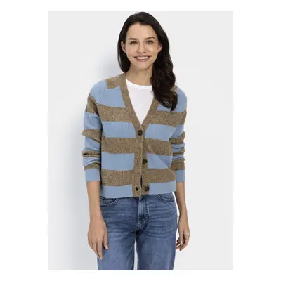 Svetr camel active knitwear caramel - soft blue