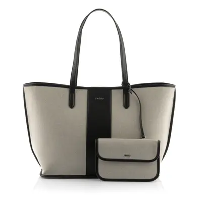 Taška dkny hallie tote blk/natural