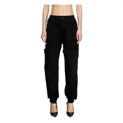 Kalhoty diesel p-ride-q3 trousers black