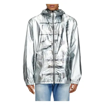 Bunda diesel j-otte jacket silver metallic