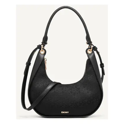 Taška dkny abby hobo crossbody blk/wht